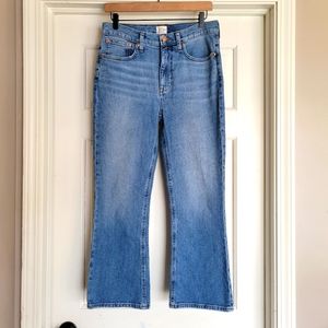 J Crew Billie Demi Boot Crop Jeans 29